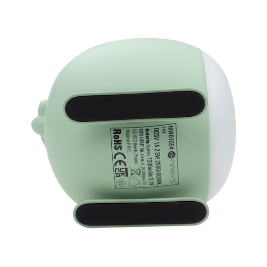 Mary's Led Kids Decorative Lamp Green 10.8x10.4x9.2εκ.