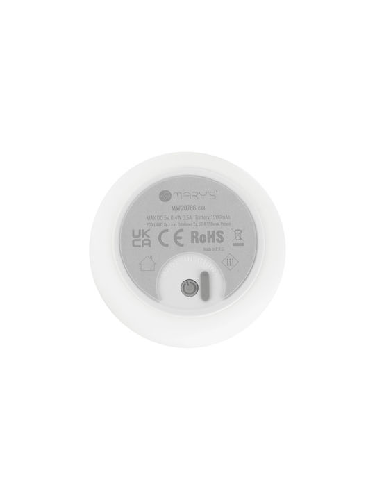 Mary's Nursery Night Light LED Bear USB White Warm