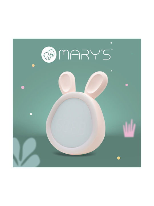 Mary's Часовник за настолен компютър 1бр MW20532 Розов