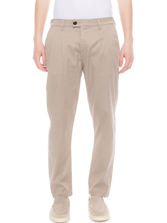Hose Chino Elastisch Beige