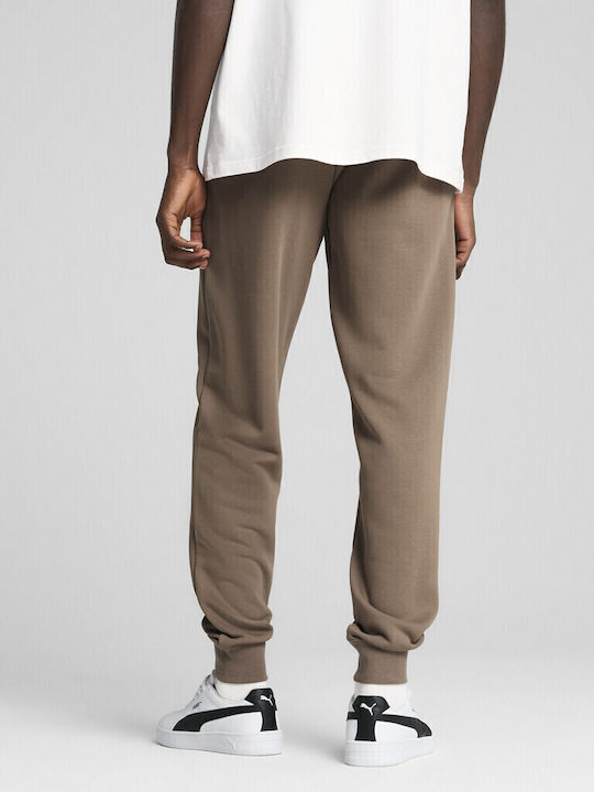 Sweatpants with Elastic Brown