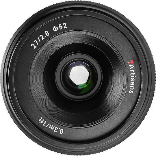 7artisans Crop Camera Lens Photoelectric 27mm f/2.8 AF Fixed for Sony E Mount Black