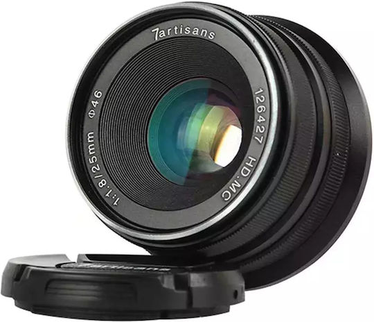 7artisans Crop Camera Lens Photoelectric 25mm f/1.8 Fixed for Fujifilm X Mount Black