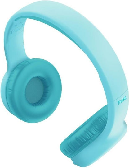 Trust Wireless / Wired On Ear Headphones Blue