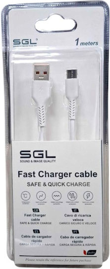 SGL USB-A to Lightning Cable White 1m (194898)