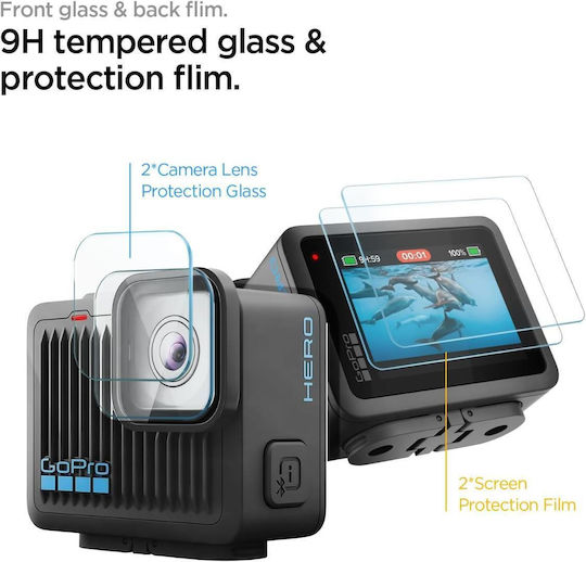 Spigen Glass Tr Slim Multi Pack Screen Protector for GoPro Hero 10 / Hero 11 / Hero 9