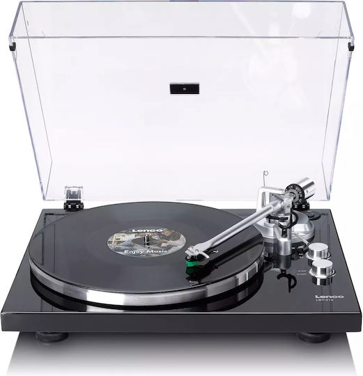 Lenco LBT-215BK Turntables with Preamp Black