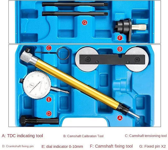 Uruisi Star Timing Tools 8pcs for VW / Audi