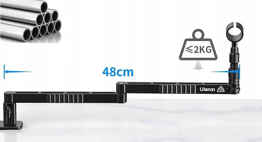 Ulanzi Stand de Microfon cu Braț Rotativ Ulanzi LS26