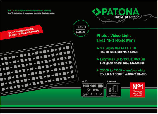 Patona Premium Rgb 160 Led Lamp