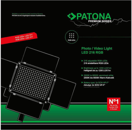 Patona Premium Rgb 216 Led Lamp