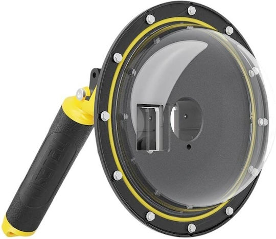 Waterpoof Dome Port Telesin Dji Action 4 3