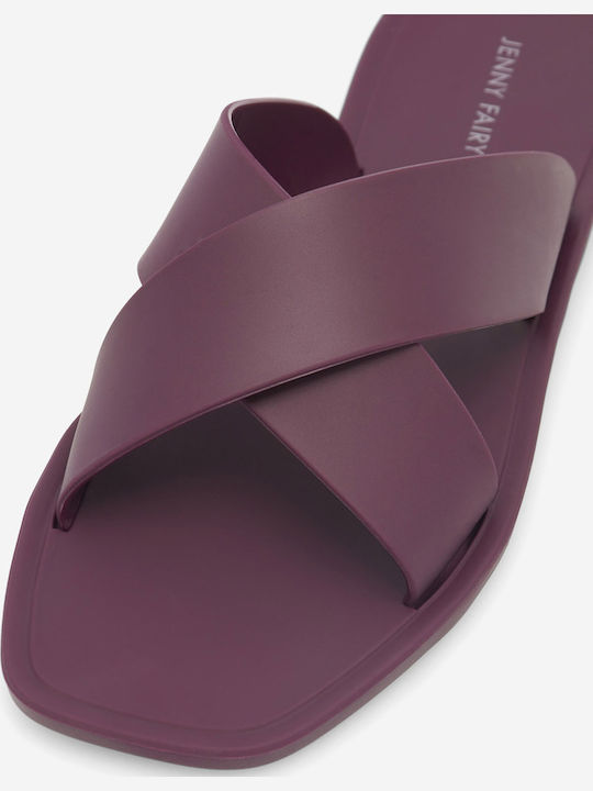 Dament Sandalen Burgundisch