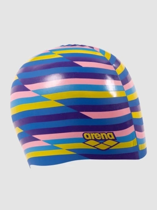 Cască de înot Arena Print 2 271 Racing Stripes Arena Verde