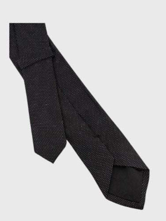 Calvin Klein Men's Tie Silk in Black Color