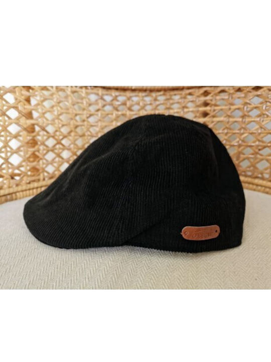 Oxbow Stoff Herren-Hut Schwarz