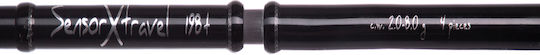 Mikado Sensual NG Match Angelrute für Spinnfischen / Gießen 4.2m 5-25gr