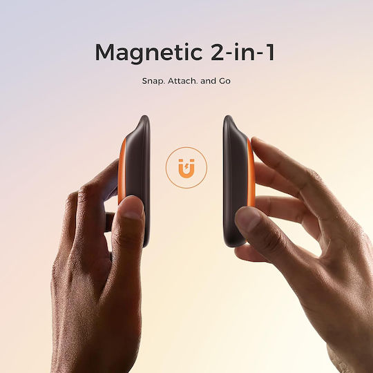 Ocoopa Hand Warmer Ut4 Urban Ut3061 Og Usb-c Ip45 Adjustable Heat Magnetic Strap 2x 3000mah Orange