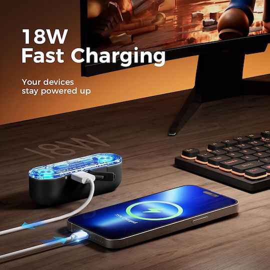 Ocoopa Hand Warmer Set Rgb Lights Power Bank Type-c Magnetic Magtwins 2x 5000mah Ocoopa Ut4103-bk Black 6975292224462