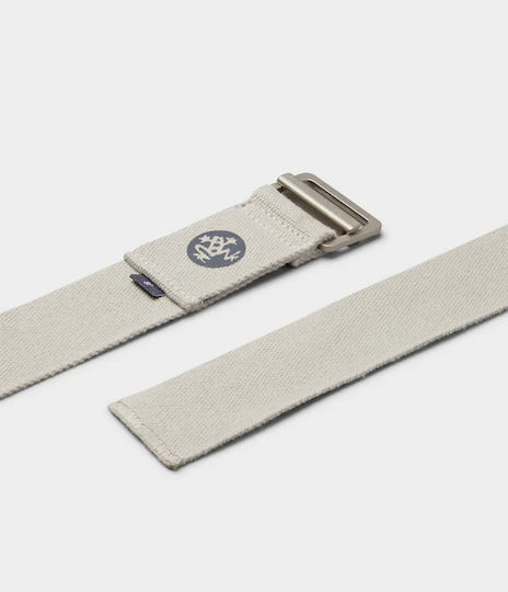 Manduka Ιμάντας Align Yoga Strap Linen 243cm X 4.4cm