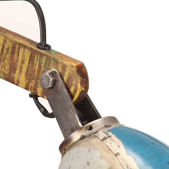 vidaXL Industrial Lamp Wall with Socket E27 Multicolour 14cm