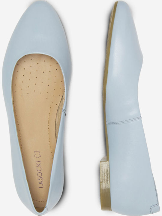 Damen Ballerinas in Blau Farbe