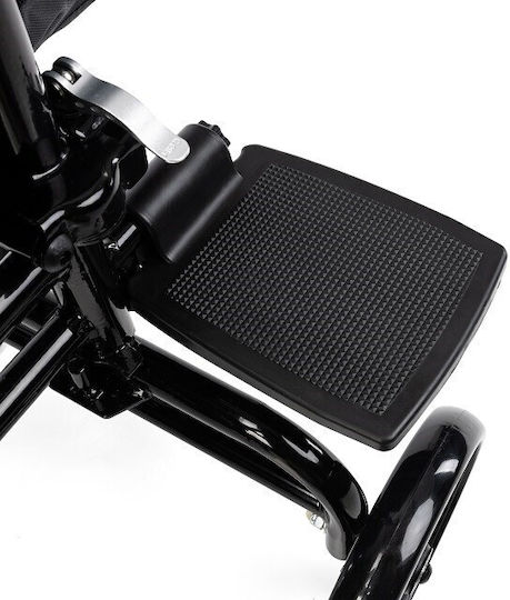 Timago Αναπηρικό Αμαξίδιο Scooter Πτυσσόμενο 44cm Μαύρο
