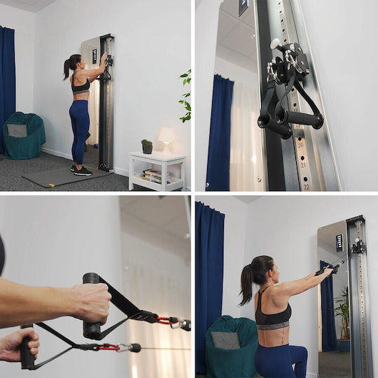 Luxury Fitness Wall-mounted Air Pulley (Mirror) Τροχαλία Πλάτης χωρίς Βάρη