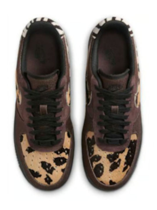 Air Force 1 Damen Sneakers Schwarz