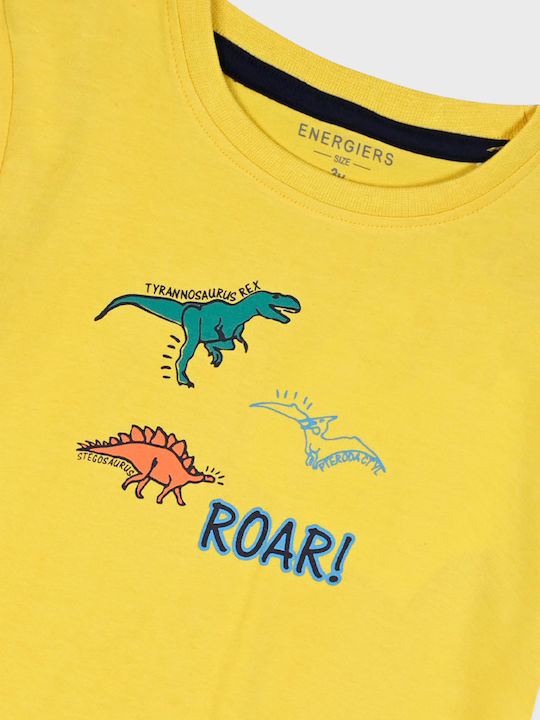 Παιδικό Σετ με Σορτς Καλοκαιρινό 2τμχ Μαρέν Dino Roar