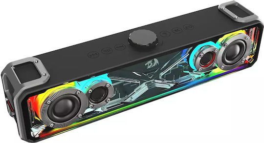 Redragon Surge GS817 2.0 Wireless Speakers with RGB and Bluetooth 30W Black