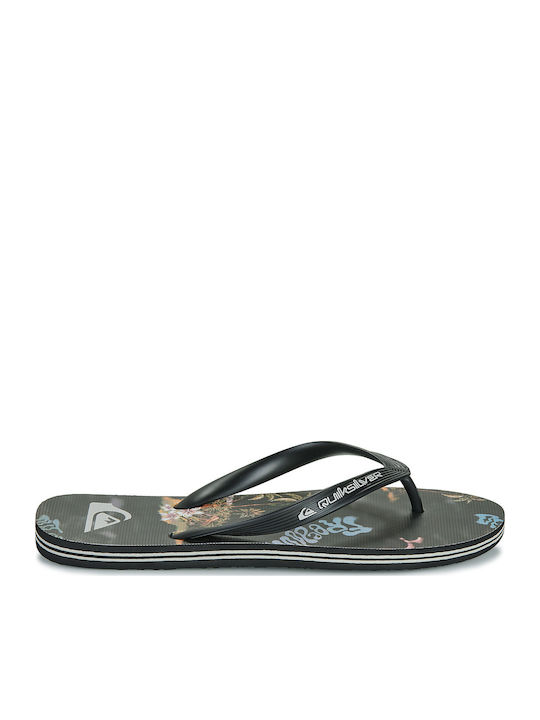 Molokai Art Herren Flip Flops Schwarze