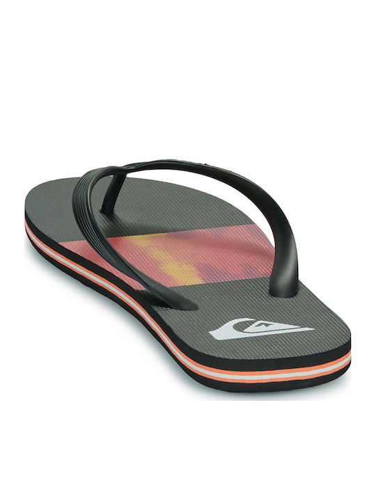 Molokai Men's Flip Flops Black