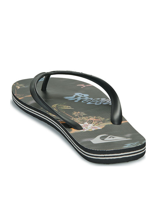 Molokai Art Herren Flip Flops Schwarze