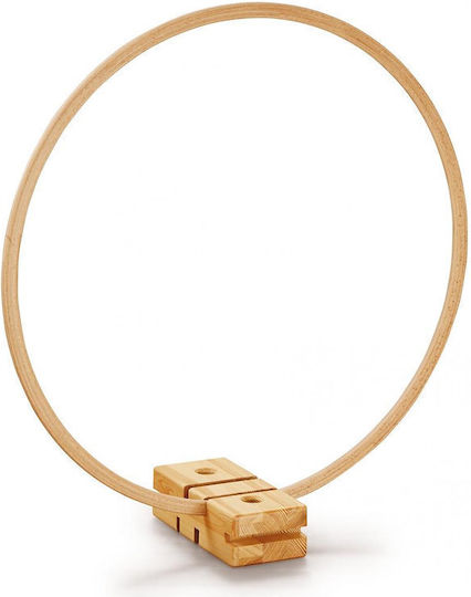 Wooden Gymnastics Hoop Diameter 60cm Beech Plywood Natural Laminated Waterproof