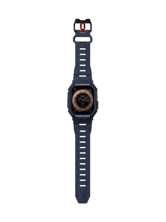 Skinarma Strap+mecha Cover 2in1 Apple Watch 49mm Navy Skinarma Strap+mecha Cover 2in1 Apple Watch 49mm Navy
