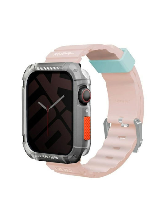 Skinarma Shokku Strap Apple Watch 45 44 42mm Light Pink Skinarma Shokku Strap Apple Watch 45 44 42mm Light Pink