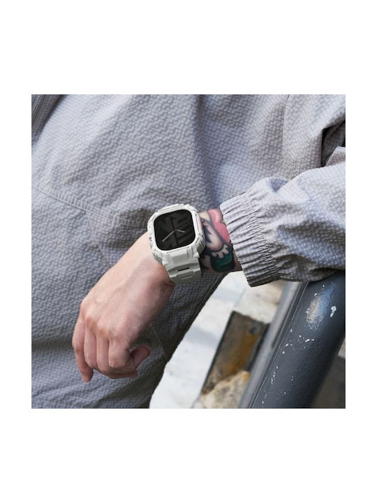 Skinarma Strap+mecha Cover 2in1 Apple Watch 49mm Navy