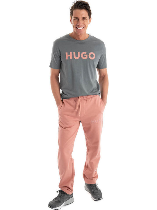 Dumrulo Jogginghose mit Gummizug Dusty Pink