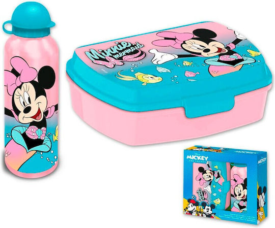 Disney Minnie Неръждаемо стоманено детско сетче за храна Minnie 0.5лт Многоцветен