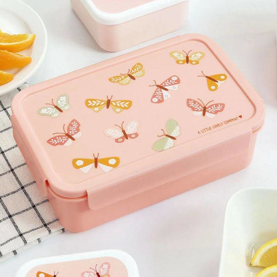 A Little Lovely Company Bento Lunch Box Butterflies