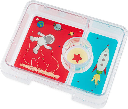 Yumbox Plastic Kids' Food Container 0.24lt Blue x x 5cm