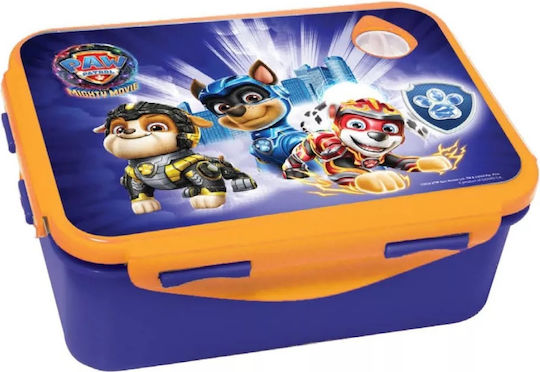 Gim Paw Patrol Plastik Kinder Lebensmittelbehälter Pfoten-Patrouille Blau