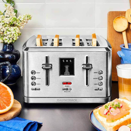 Gastroback Profesională Prăjitor de Pâine Pop-Up 1.9kW