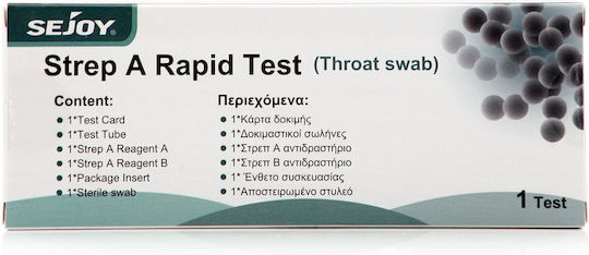 Sejoy A Rapid Test 1pcs Streptococcus Test