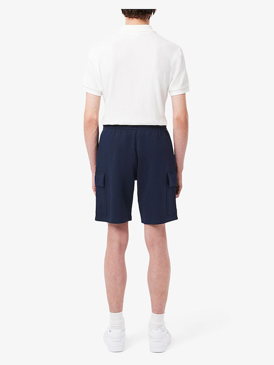 Lacoste Αθλητική Ανδρική Βερμούδα Navy Blue