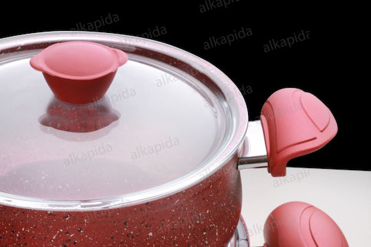 OMS Collection OMS Collection Aluminium Töpfe Set mit Keramik Innenbeschichtung 6 Teile