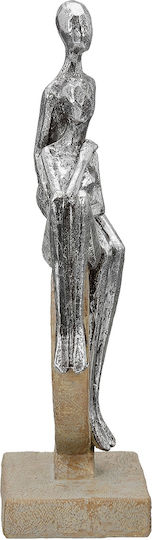ArteLibre Dekorative Herz Aroha aus Metallisch 14x7x26cm 1Stück