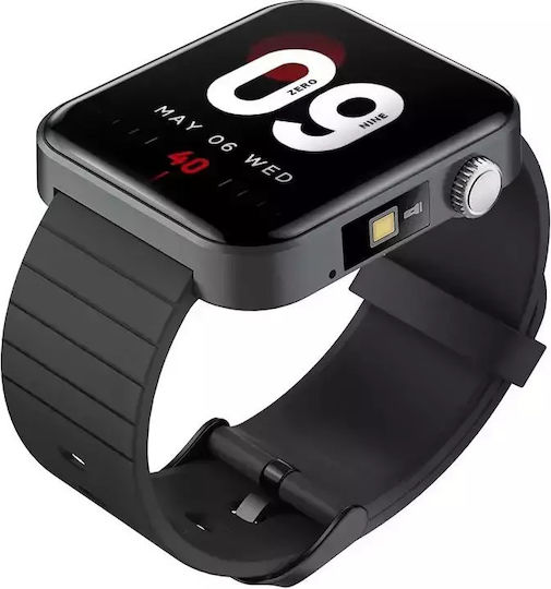 Bemi CID 2 Smartwatch with Heart Rate Monitor (Black)