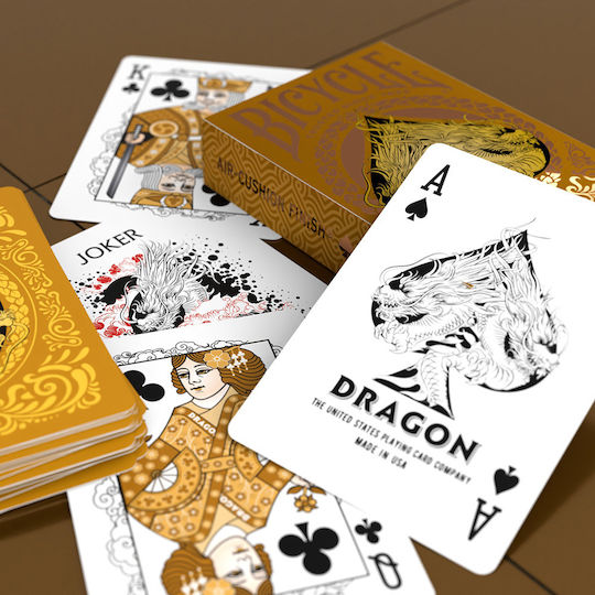 Bicycle Gold Dragon Playing Cards